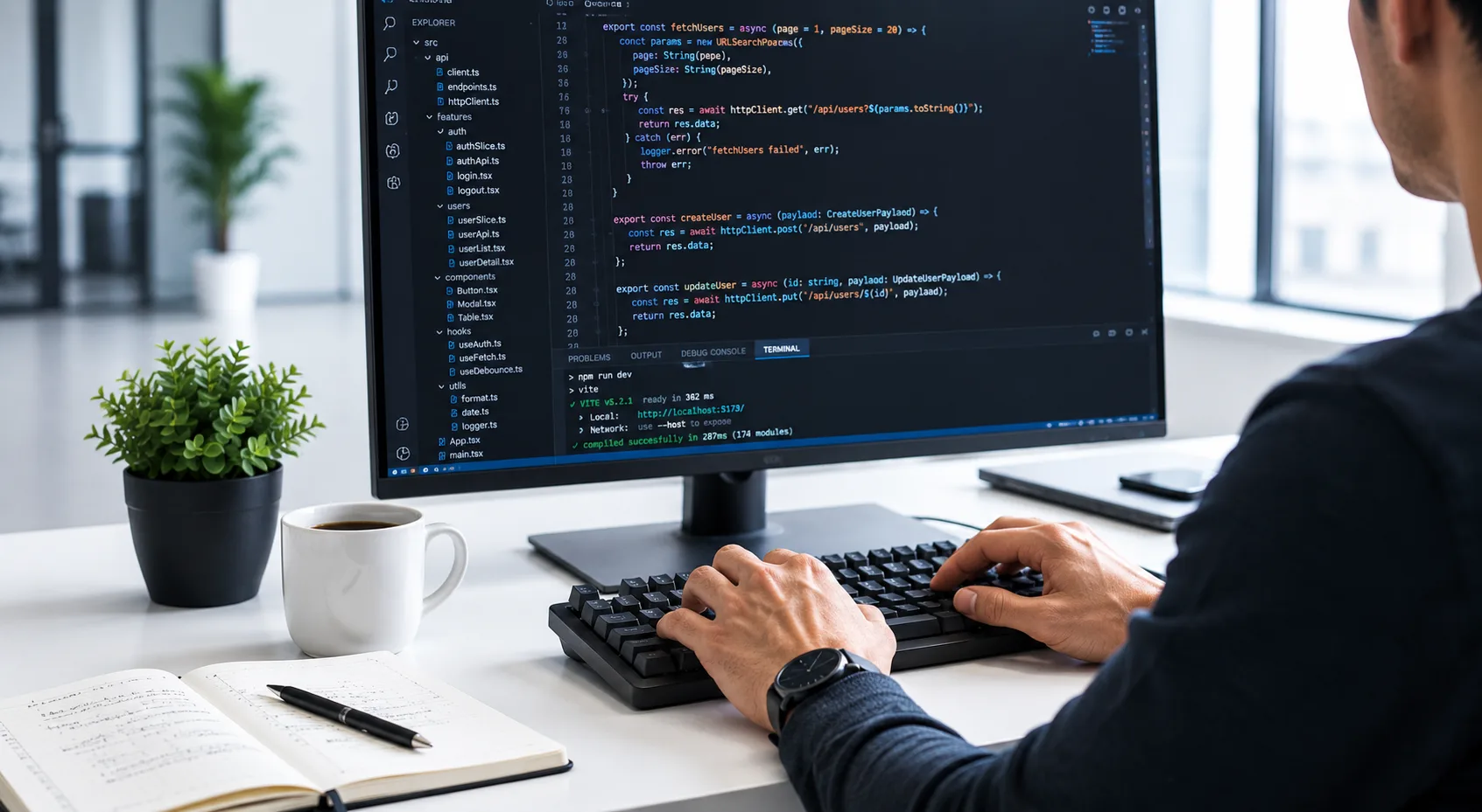Custom software development by Triple Helix